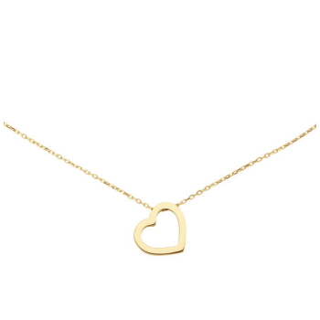 Jackie Collier, 14krt.goud Heart (lengte: 40-45cm.) - 23058