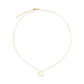 Jackie Collier, 14krt.goud Heart (lengte: 40-45cm.) - 23058 Jackie Collier, 14krt.goud Heart (lengte: 40-45cm.) - 23058