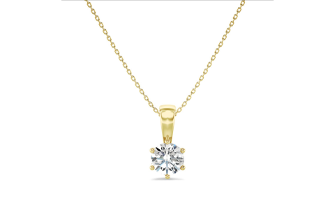 Eclat Hanger, 14krt.goud met diamant excl.collier (diamant: 0,15ct.) - 23091