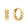 Jackie Oorringen, 14krt.goud "Güell Hoops" (4x12mm.) - 23111 Jackie Oorringen, 14krt.goud "Güell Hoops" (4x12mm.) - 23111
