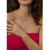 Jackie Collier, 14krt.goud "Black Agate Necklace" (lengte: 40-45mm.) - 23113 Jackie Collier, 14krt.goud "Black Agate Necklace" (lengte: 40-45mm.) - 23113