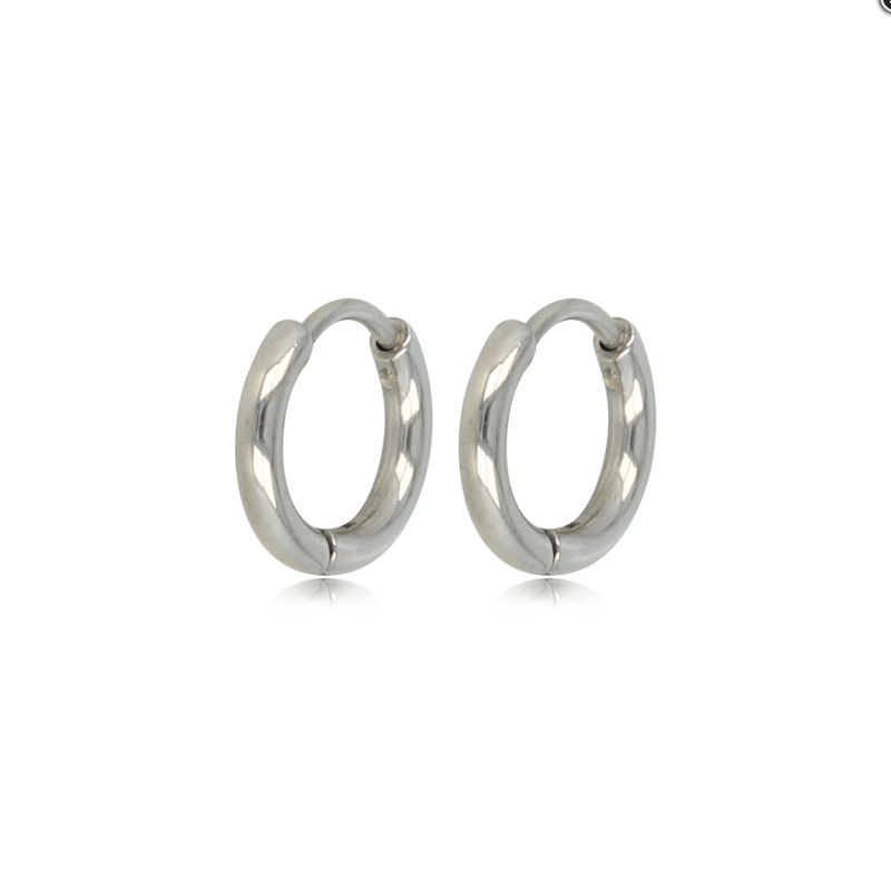 My Bendel Oorringen, edelstaal  (12x2mm.) - 23133