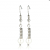 My Bendel Oorhangers, edelstaal met glasparel - 23137 My Bendel Oorhangers, edelstaal met glasparel - 23137