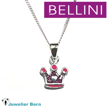 Bellini Collier, model 574.066 kroontje (lengte: 34-38cm.) - 23158