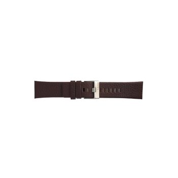 Horlogeband 24mm Bruin ter vervanging van Orginele Diesel band - 24428