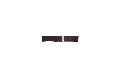 Horlogeband 24mm Bruin ter vervanging van Orginele Diesel band - 24428