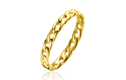 Zinzi Ring, Model ZGR448 14krt.goud (maat 56) - 23218