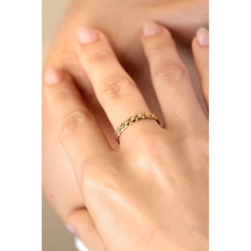 Zinzi Ring, Model ZGR448 14krt.goud (maat 56) - 23218 Zinzi Ring, Model ZGR448 14krt.goud (maat 56) - 23218