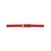 Horlogeband 16mm Rood, Glad - 22834