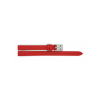 Horlogeband 16mm Rood, Glad - 22834