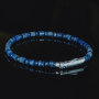 TAJ AMSTERDAM Kralen Herenarmband Nhean met Lapis Lazuli (maat SM: 20,5cm) - 23262