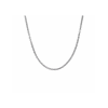 Collier, zilver gerhodineerd anker (lengte: 45cm.) - 23040