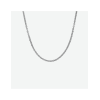 Collier, zilver gerhodineerd anker (lengte: 45cm.) - 23040