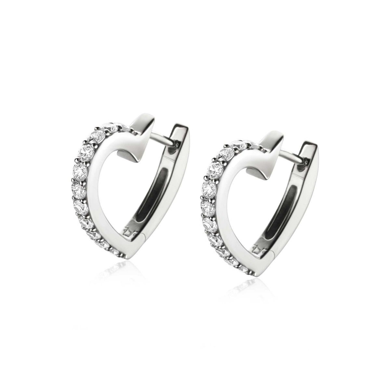 Zinzi Oorringen, model ZIO2195Z (18x2,5 mm) - 23308 Zinzi Oorringen, model ZIO2195Z (18x2,5 mm) - 23308