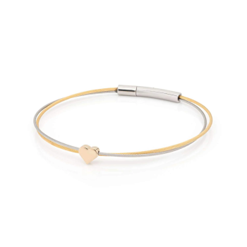 CLIC, Thinking of You edelstalen armband met Hartje - 23326