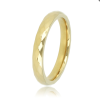 My Bendel Ring, edelstaal verguld. Facet geslepen. (maat 19). - 23365 My Bendel Ring, edelstaal verguld. Facet geslepen. (maat 19). - 23365