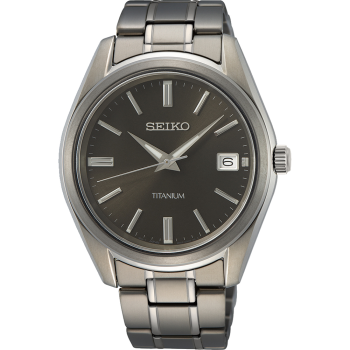 Seiko SUR375P1 Titanium met zwarte wijzerplaat - 23380