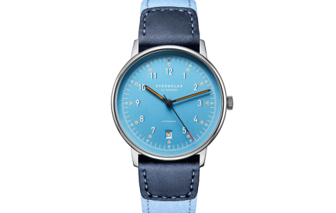 Sternglas Lumatik S02-LM17-NY05, Nylon Light Blue - Herenhorloge. - 23386