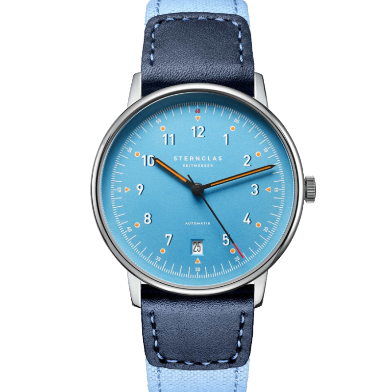 Sternglas Lumatik S02-LM17-NY05, Nylon Light Blue - Herenhorloge. - 23386
