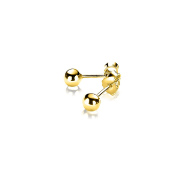 Zinzi Oorknoppen, model ZIO806G (4mm.) - 23429 Zinzi Oorknoppen, model ZIO806G (4mm.) - 23429