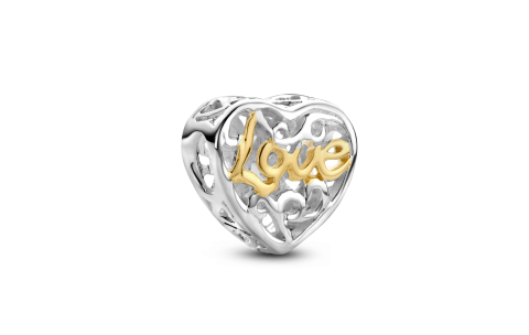 Rosa di Luca Bead, model 665.006 hart Love zirkonia - 23511