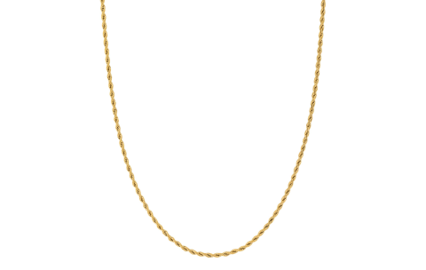 AZE Jewels Collier, model  AZ-NL014-C-060 Rope 3mm. (verstelbaar 50-60cm.) - 23561