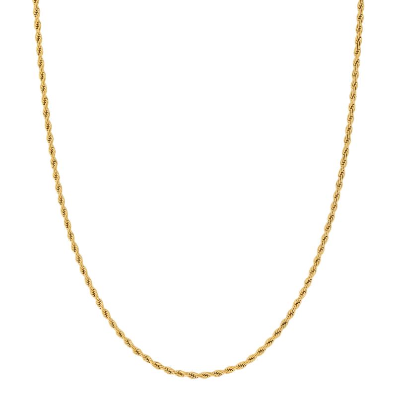 AZE Jewels Collier, model  AZ-NL014-C-060 Rope 3mm. (verstelbaar 50-60cm.) - 23561