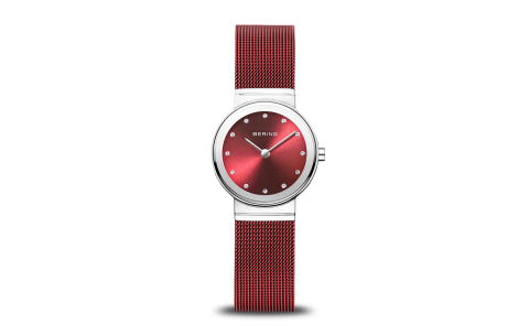 Bering Dameshorloge Quartz, model 10126-303 Bordeaux-Rood - 23578