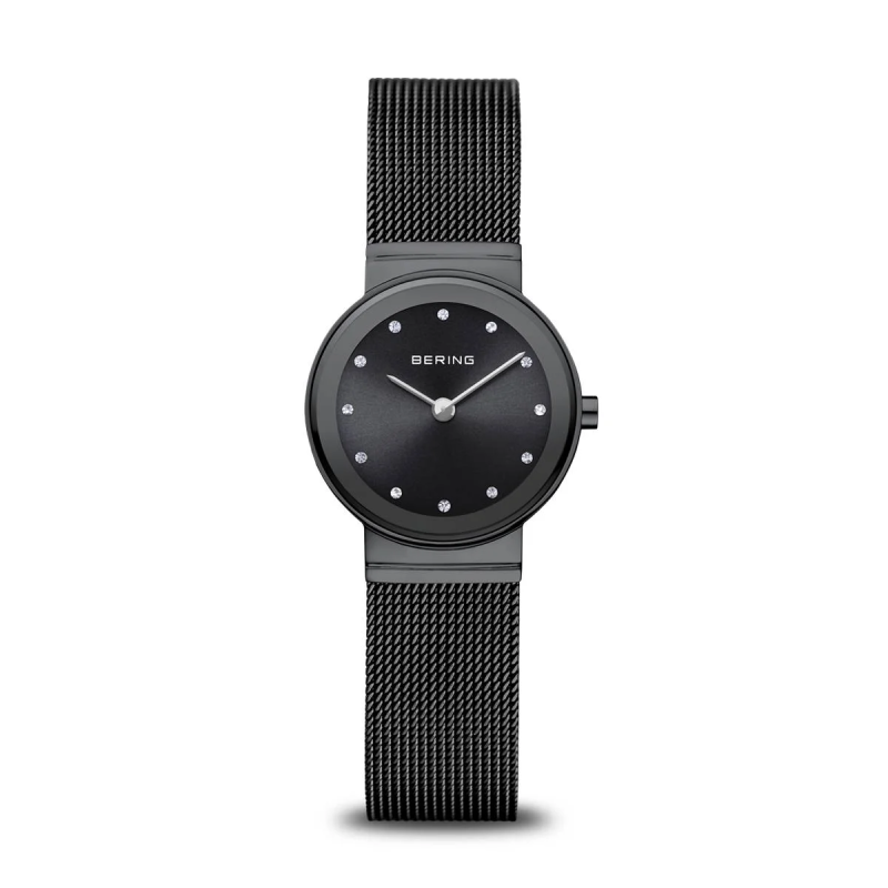 Bering Dameshorloge Quartz, model 10126-077 Zwart - 23579
