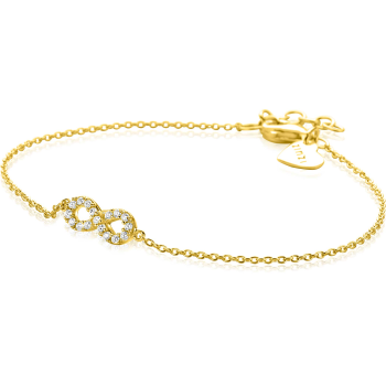 Zinzi Armband, model ZIA2597Y  (lengte verstelbaar: 17-19cm.) - 23600