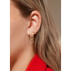 Jackie Oorhangers, 14krt.goud "Laguna Studs" - 23606