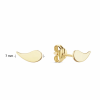 Jackie Oorknoppen, 14krt.goud "Carnavale Studs" - 23607