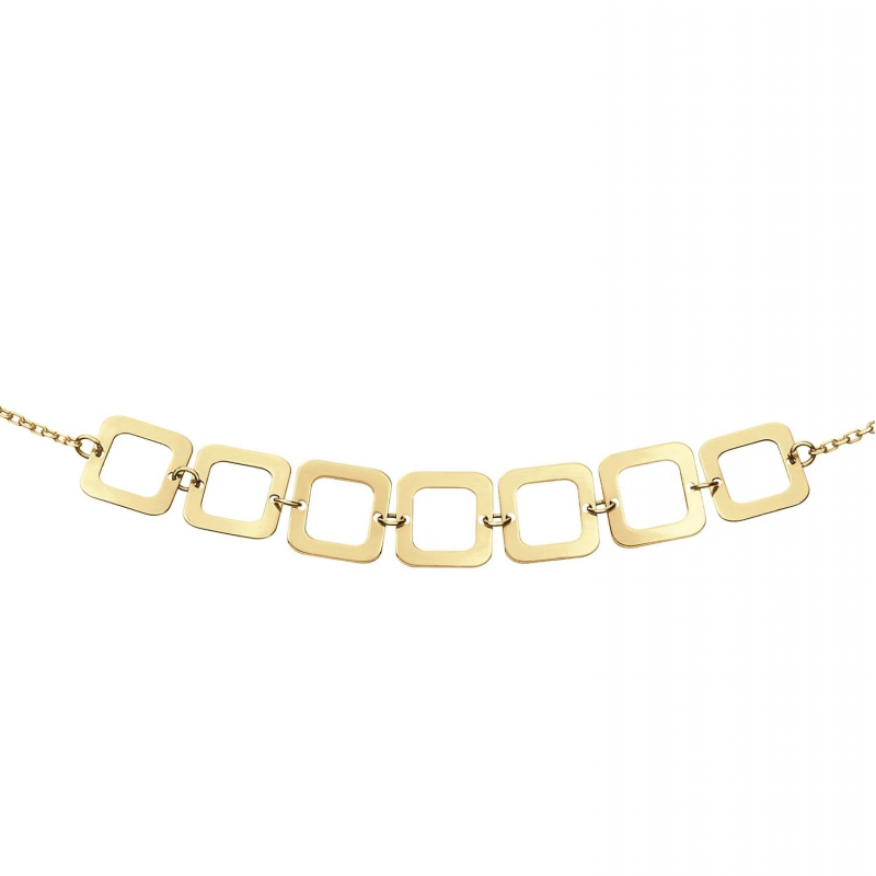 Jackie Collier, 14krt.goud "Laguna Necklace" (lengte: 40-45cm.) - 23608 Jackie Collier, 14krt.goud "Laguna Necklace" (lengte: 40-45cm.) - 23608
