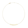 Jackie Collier, 14krt.goud "Laguna Necklace" (lengte: 40-45cm.) - 23608 Jackie Collier, 14krt.goud "Laguna Necklace" (lengte: 40-45cm.) - 23608