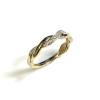 Eclat Ring, 14krt.goud met 0,08ct. diamant (maat 17,5) - 23620