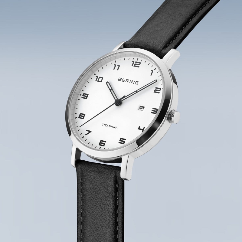 Bering Dameshorloge, model 18634-404 Titanium (34mm) - 23637