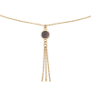 Jackie Collier, 14krt.goud "Giardino Segreto Necklace" (lengte: 40-45mm.) - 23648