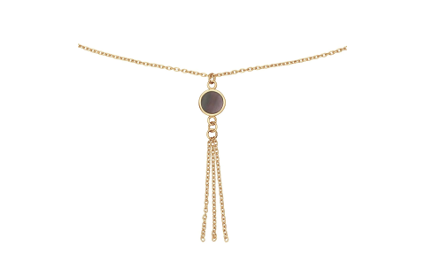 Jackie Collier, 14krt.goud "Giardino Segreto Necklace" (lengte: 40-45mm.) - 23648