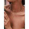 Jackie Collier, 14krt.goud "Giardino Segreto Necklace" (lengte: 40-45mm.) - 23648