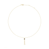 Jackie Collier, 14krt.goud "Giardino Segreto Necklace" (lengte: 40-45mm.) - 23648