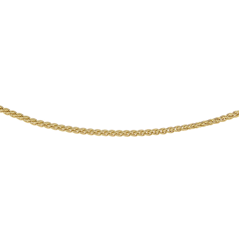 Collier, 14krt.goud palmier (45cm.) - 23653 Collier, 14krt.goud palmier (45cm.) - 23653