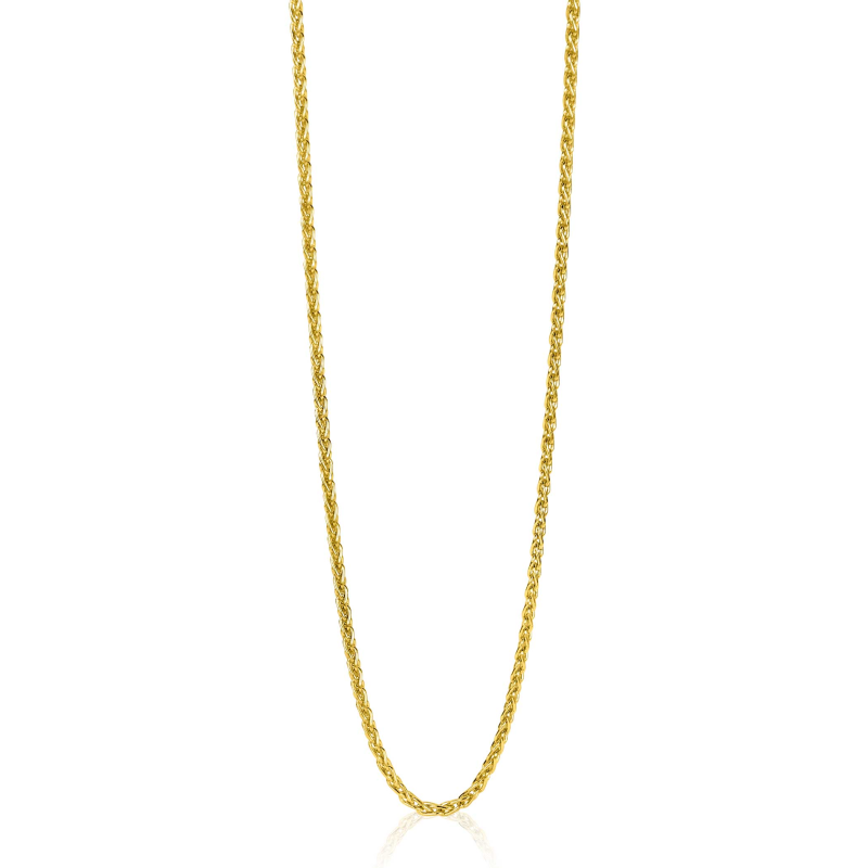 Collier, 14krt.goud palmier (45cm.) - 23653 Collier, 14krt.goud palmier (45cm.) - 23653