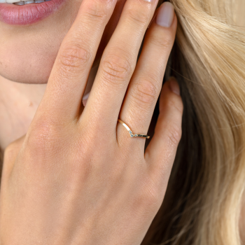 Zinzi Ring, Model ZGR529 14krt.goud met zirkonia - 23696 Zinzi Ring, Model ZGR529 14krt.goud met zirkonia - 23696