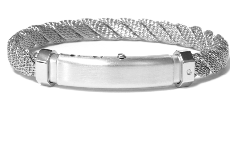 Borsari Gioielli heren armband, BR-CORDA60 - 23716