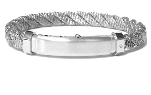 Borsari Gioielli heren armband, BR-CORDA60 - 23716