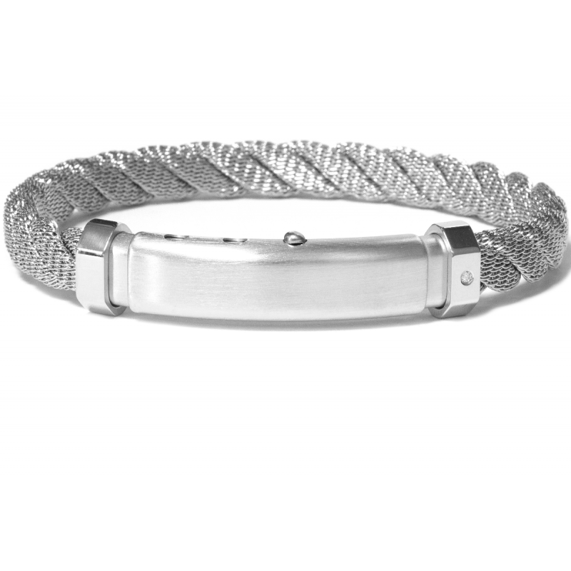 Borsari Gioielli heren armband, BR-CORDA60 - 23716