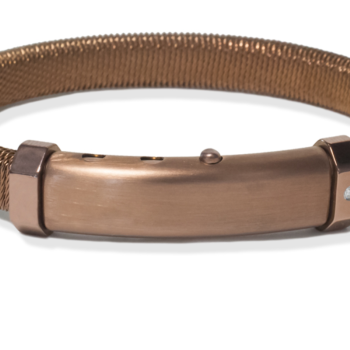 Borsari Gioielli heren armband, BRSTAU16 Bruin - 23720