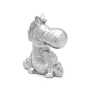Spaarpot, Zebra Zilverstad (5,5x17,2x6,4cm.) - 23740