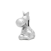 Spaarpot, Zebra Zilverstad (5,5x17,2x6,4cm.) - 23740