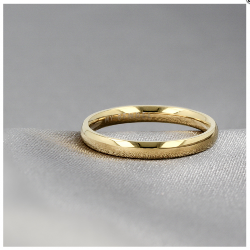 My Bendel Ring, edelstaal (2,5mm.) - 23742